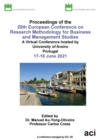 ECRM 2021-Proceedings of the 20th European Conference on Research Methodology for Business and Management Studies - Book