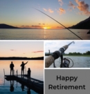 Fishing Retirement Guest Book (Hardcover) : Retirement book, retirement gift, Guestbook for retirement, message book, memory book, keepsake, fishing retirement, retirement book to sign, retirement car - Book