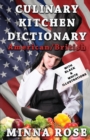 Culinary Kitchen Dictionary : American/British - Book