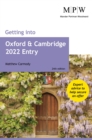 Getting into Oxford and Cambridge 2022 Entry - eBook