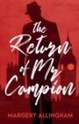The Return of Mr Campion - Book
