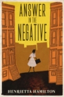 Answer in the Negative : A charming bibliophile mystery - Book