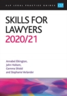 Skills for Lawyers 2020/2021 : Legal Practice Course Guides (LPC) - Book