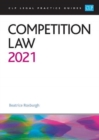 Competition Law 2021 : Legal Practice Course Guides (LPC) - Book