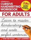 Cursive Handwriting Workbook for Adults : Learn Cursive Writing for Adults (Adult Cursive Handwriting Workbook) - Book