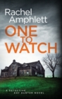 ONE TO WATCH - Book
