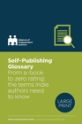 Self-Publishing Glossary : From a-book to zero rating: the terms indie authors need to know - Book