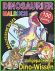 DINOSAURIER MALBUCH : Eine Sammlung Prahistorischer Ausmalbilder Fur Kinder - Book