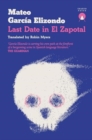 Last Date in El Zapotal - Book