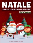 Natale Libro da colorare per Bambini dai 4-8 Anni : 50 immagini con scenari natalizi che faranno divertire i bambini e li impegneranno in attivita creative e rilassanti - Book