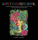 Adult Coloring Book : 40 Single-Sided Designs 8.5x8.5 Inches, for Anxiety, Stress Relief and Relaxing. Animals, Mandala, Flowers, Phrases, Paisley, Patterns and So Much More. - Book