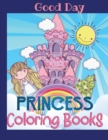 Princess Coloring Book for Girls : Have fun with your Daughter with this gift: Coloring Princesses, Princes, Animals, Mermaids and Unicorns 50 pages of pure fun! - Book