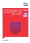 SQE - Constitutional and Administrative Law and EU Law - Book