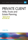 Private Client : Wills, Trusts and Estate Planning - Book