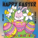 Happy Easter Coloring Book for Kids : Age 2-5 Years: Happy little kids with this coloring book. 50 Easter images will bring happiness to the whole family. Children from 2 to 5 years and over. - Book