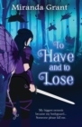 To Have and To Lose - Book