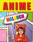 Anime Malbuch : Liebenswerte Anime-Farbseiten, Manga-Malbuch fur Kinder und Erwachsene mit entspannenden Stressabbau-Motiven - Book