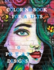 Portrait Designs Coloring Book : Relaxation Coloring Pages, Women Designs Coloring Book - Book