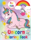 Unicorn Coloring Book For Kids : Ages 4 -8 Activity Book for kids, Educational Children's Workbook - Book