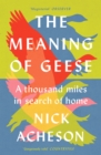 The Meaning of Geese : A Thousand Miles in Search of Home - Book