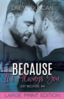 Because It's Always You - Book