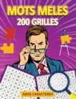 Mots Meles Gros Caracteres 200 Grilles - Book