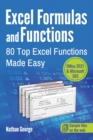 Excel Formulas and Functions : 80 Top Excel Functions Made Easy - Book