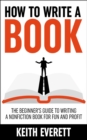 How To Write A Book - eBook