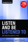 Listen and Be Listened To - eBook