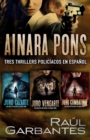 Ainara Pons : Tres thrillers policiacos en espanol - Book