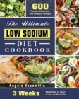 The Ultimate Low Sodium Diet Cookbook - Book