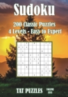 Sudoku : 200 Classic Puzzles - 4 Levels - Easy to Expert - Book