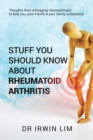 Stuff you should know about Rheumatoid Arthritis - Book