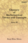Glossary of Mathematical Terms and Concepts (Part III) - Book
