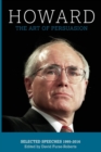 Howard : The Art of Persuasion, Selected Speeches 1995-2016 - Book