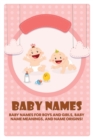 Baby Names : Baby Names for Boys and Girls, Baby Name Meanings, and Name Origins! - Book