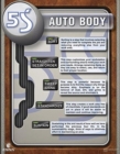 5S Auto Body Poster - Book