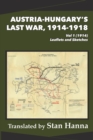 Austria-Hungary's Last War, 1914-1918 Vol 1 (1914) : Leaflets and Sketches - Book