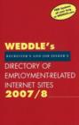 2007/8 Directory of Employment-Related Sites on the Internet : For Recruiters and Job Seekers - Book