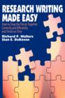 Research Writing Made Easy - Book