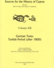 German Texts : Turkish Period (after 1800) - Book