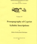 Prosopography of Cypriot : Syllabic Inscriptions - Book