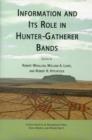 Information and Its Role in Hunter-Gatherer Bands - Book