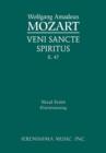 Veni Sancte Spiritus, K.47 : Vocal Score - Book