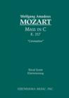 Mass in C Major 'coronation', K.317 : Vocal Score - Book