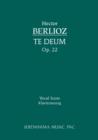 Te Deum, Op.22 : Vocal Score - Book