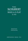 Mass in E-Flat, D.950 : Vocal Score - Book