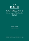 Christ lag in Todesbanden, BWV 4 : Vocal score - Book