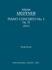 Piano Concerto No.1, Op.33 : Study score - Book