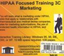 HIPAA Focused Training : Marketing No. 3C - Book